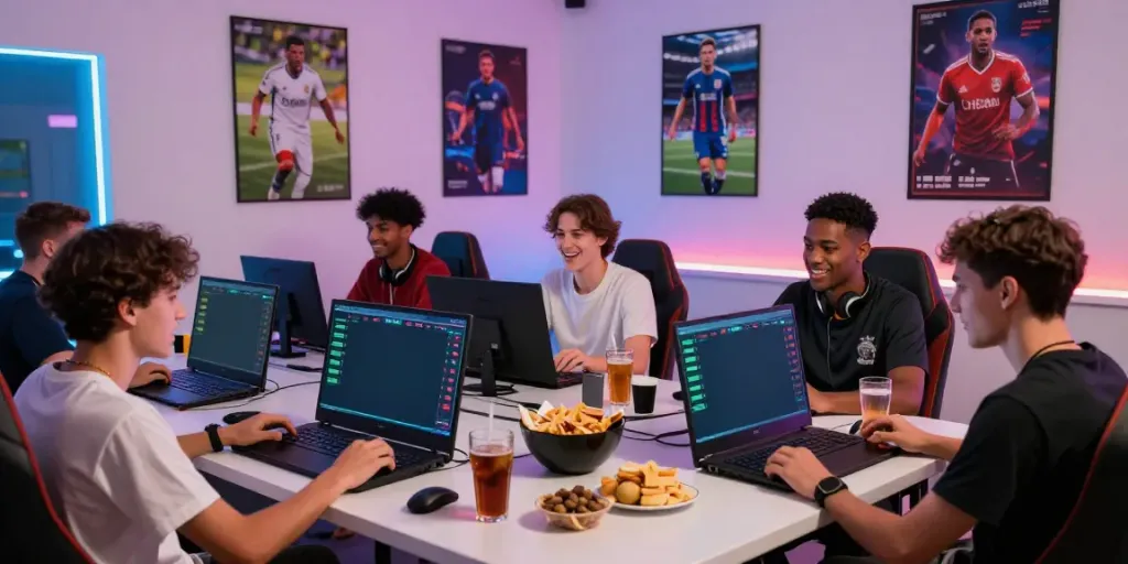 Pengguna mantul88 bermain game online dan bertaruh pada Piala Dunia 2026 dengan antusias.