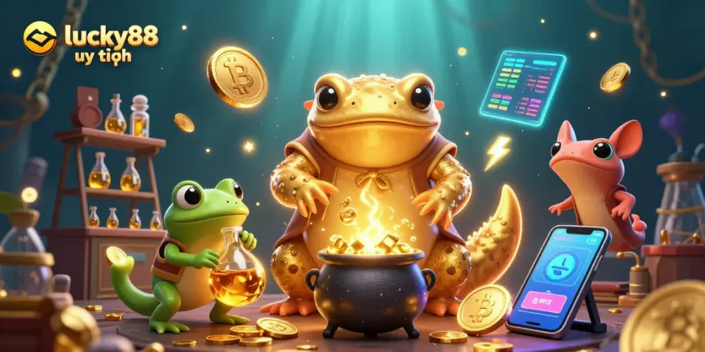 Experience thrilling gameplay at lucky88 uy tín with a magical golden alchemist and crypto innovations.