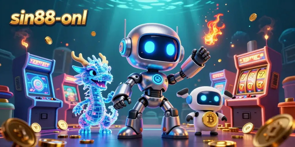 Experience thrilling wins at sin88-onl with a vibrant 3D casino illustration showcasing exciting gaming adventures.